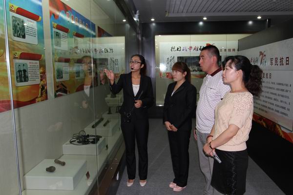 县博物馆举办纪念抗战胜利临展(图1)