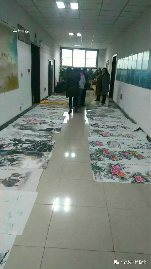 平泉市首届文博杯书画大赛评选活动圆满落幕(图1)